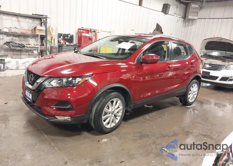 2021 Nissan Rogue Sport Sv Awd Xtronic Cvt из США, поврежденный, VIN JN1BJ1BWXMW421937